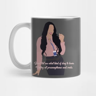 Don’t tell me what kind of day to have - Abbott Ava Quote Mug